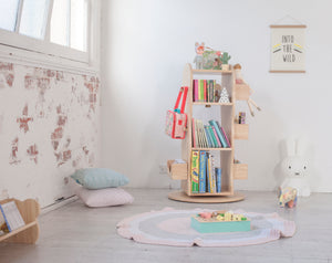 Top reasons the Revolving Bookcase is the best addition to a kids playroom